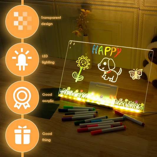 Children’s Neon Acrylic Writing Board