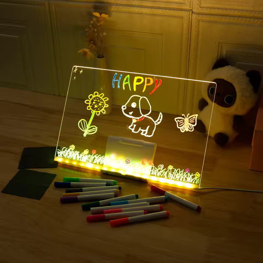Children’s Neon Acrylic Writing Board